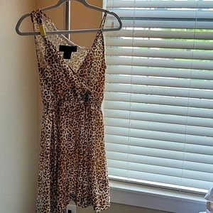 Animal print dress